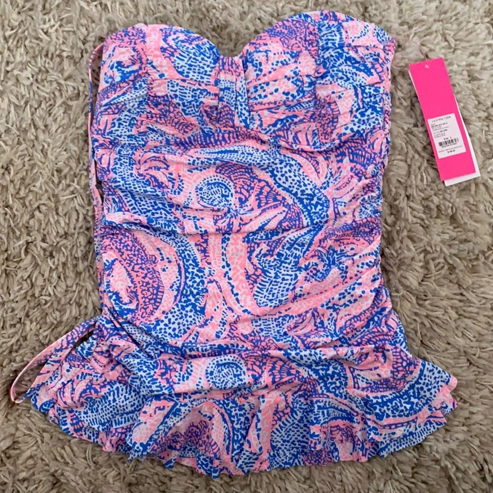 Lilly Pulitzer tankini top size 2 - Picture 1 of 2